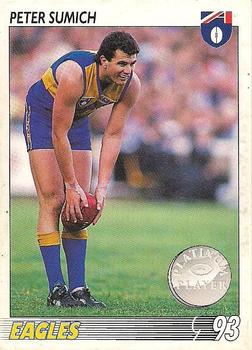 1993 Select AFL #5 Peter Sumich Front